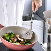 12Pcs Non-Toxic Silicone Utensil Set With 360-Degree Rotating Base