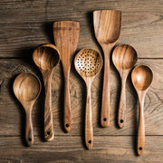 Eco-Friendly Teak Wood Utensil Set