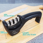 3 Stage Manual Knife Sharpener - My Home Essentials