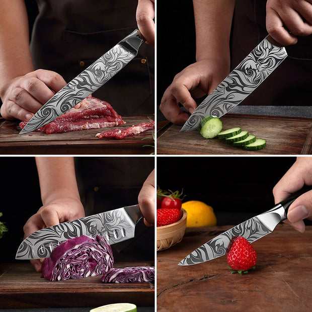 Japanese Style Kitchen Knife Sets